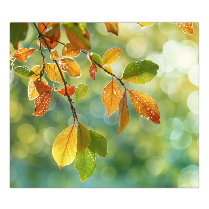 Herdabdeckplatte Herbstlaube Lichtspiel 1-Teilig (60x52cm) Solange Der Vorrat Reicht