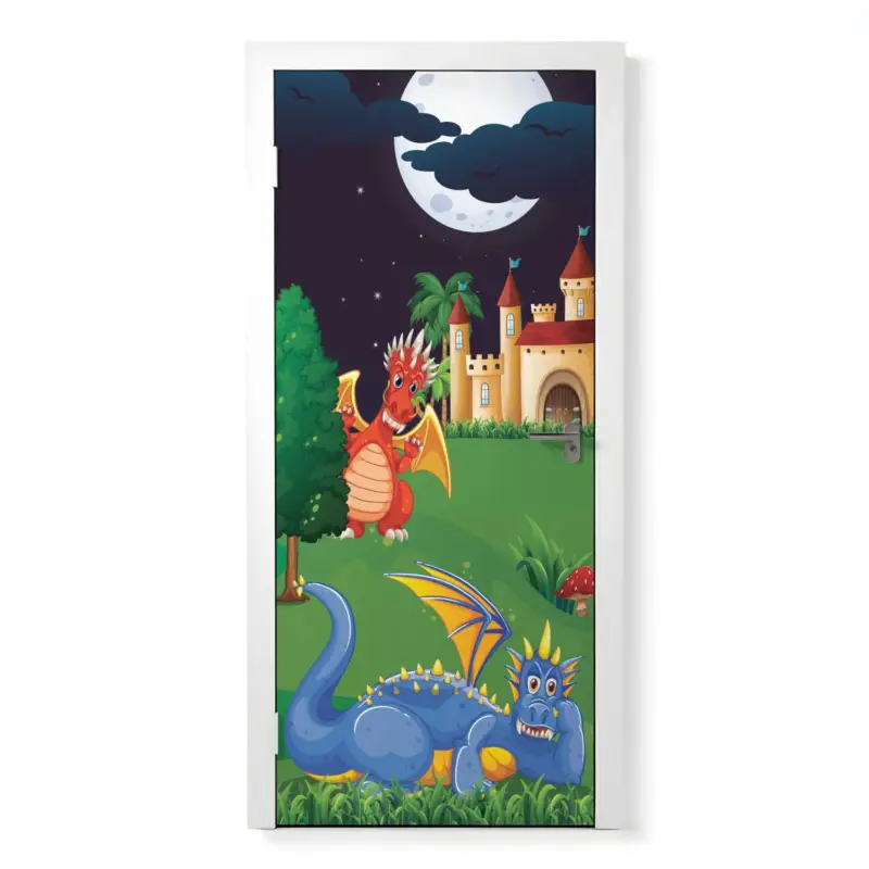 Türposter Kinderzimmer Selbstklebend Sonderangebot
