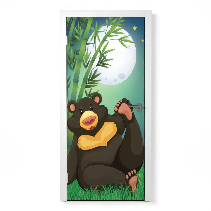 Türposter Kinderzimmer Selbstklebend Sichere Zahlung