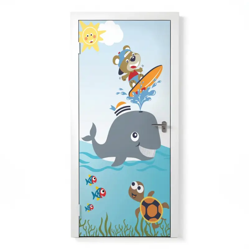 Türposter Kinderzimmer Selbstklebend Top-Preis
