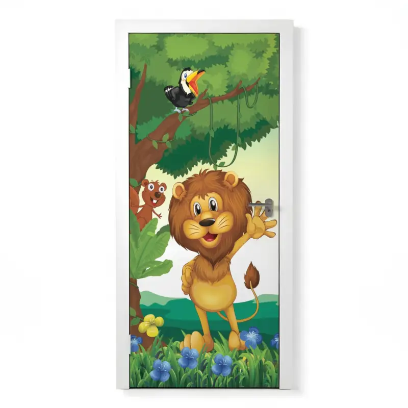 Begrenztes Angebot Türposter Kinderzimmer Selbstklebend