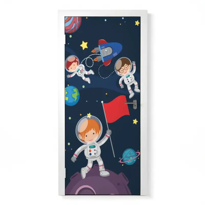 Türposter Kinderzimmer Selbstklebend Markenprodukt