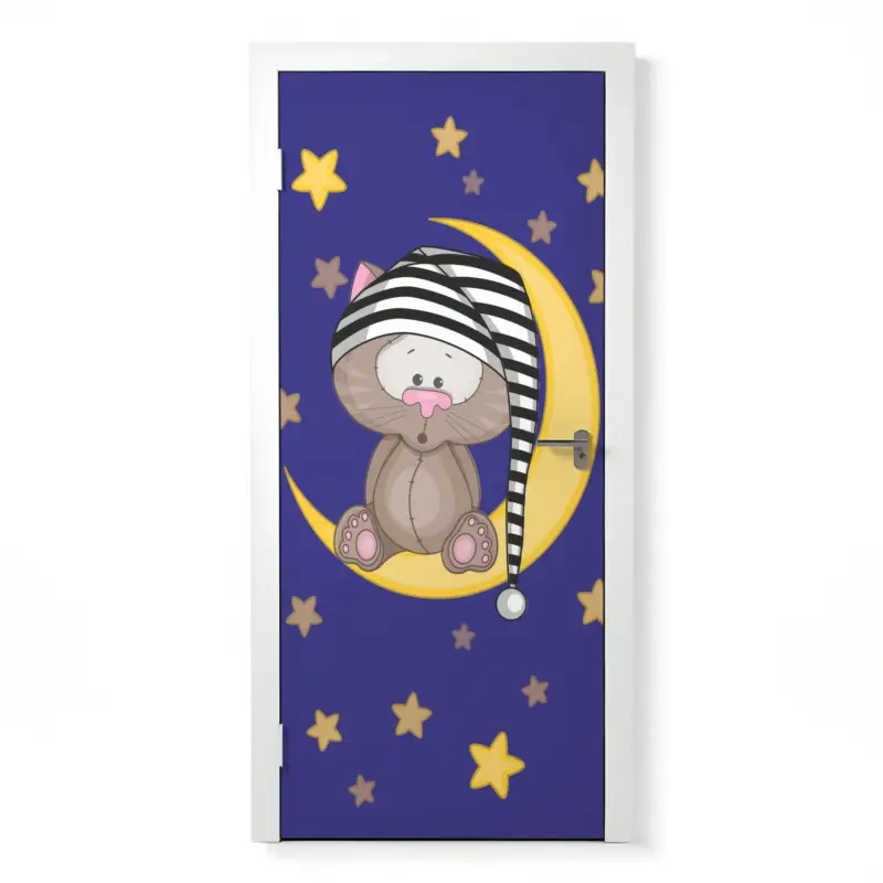 Echt Türposter Kinderzimmer Selbstklebend