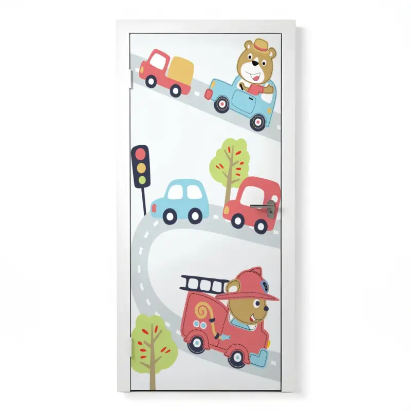 Türposter Kinderzimmer Selbstklebend Geprüft