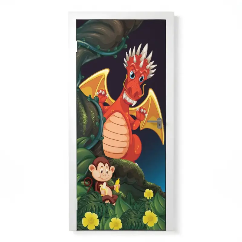 Kracherpreis Türposter Kinderzimmer Selbstklebend