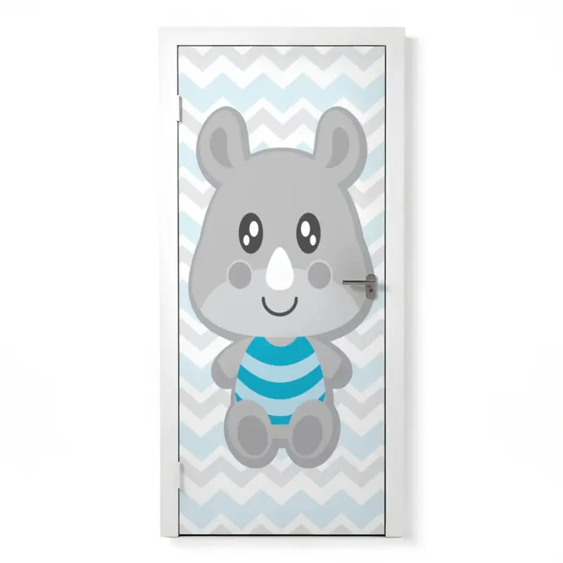 Neu Türposter Kinderzimmer Selbstklebend