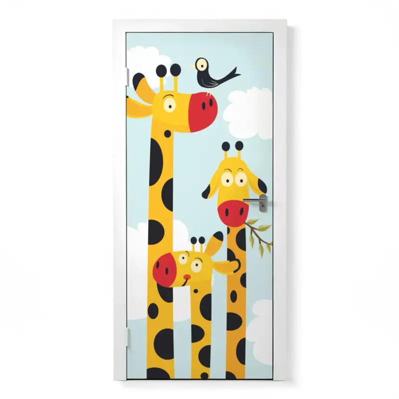 Türposter Kinderzimmer Selbstklebend Super-Preis