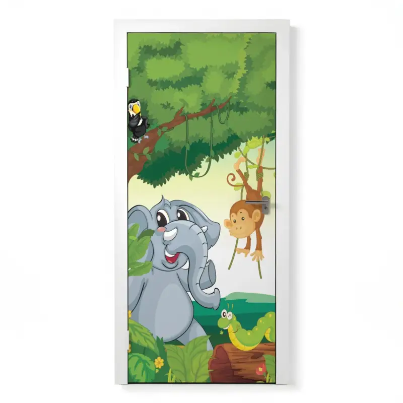 Bestseller Türposter Kinderzimmer Selbstklebend