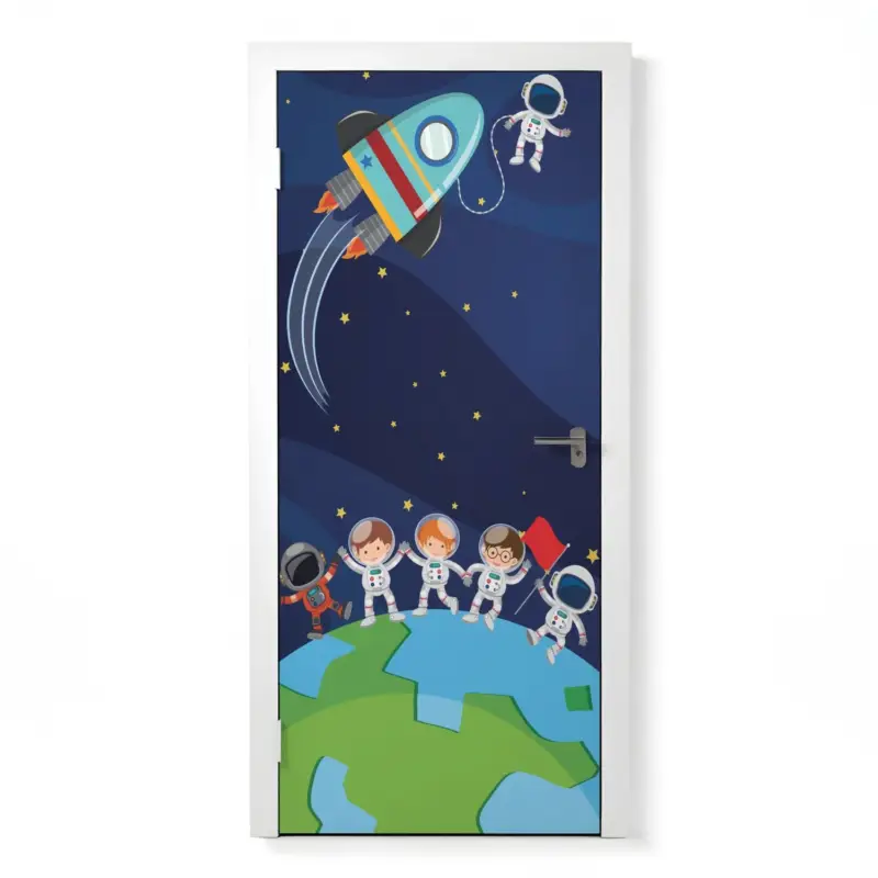 Günstig Türposter Kinderzimmer Selbstklebend