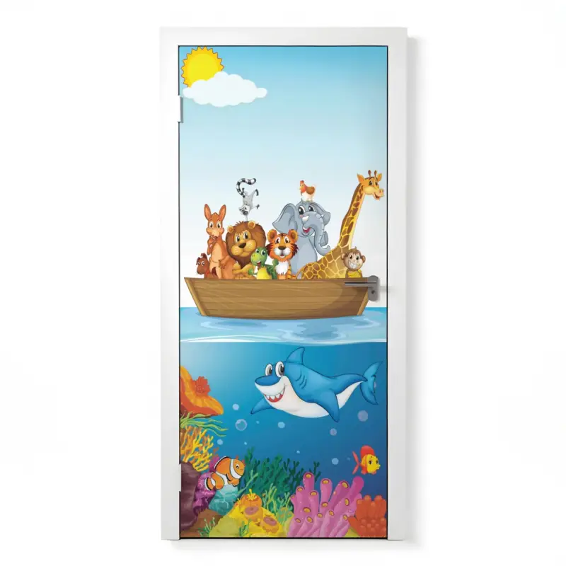 Türposter Kinderzimmer Selbstklebend Preiswert
