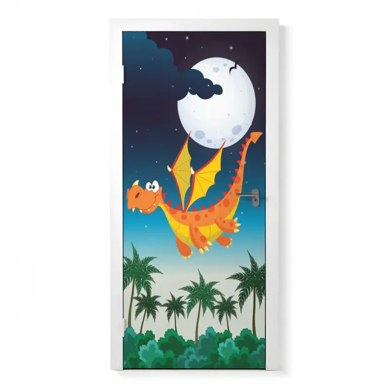 Türposter Kinderzimmer Selbstklebend Kracherpreis