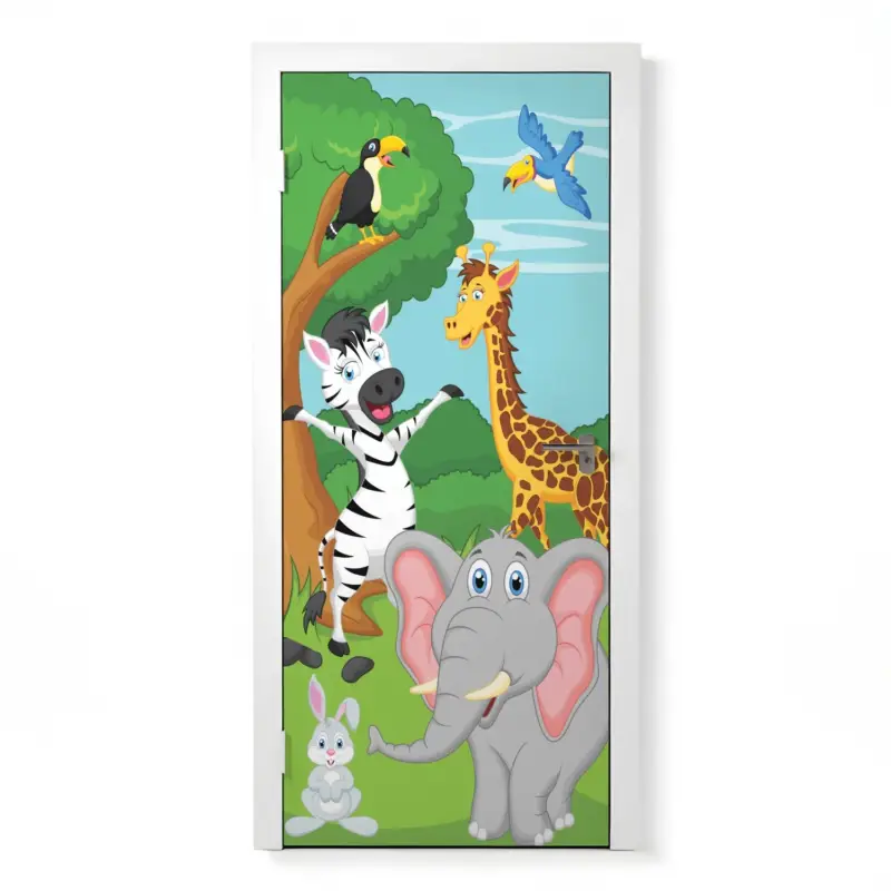 Aktuell Türposter Kinderzimmer Selbstklebend