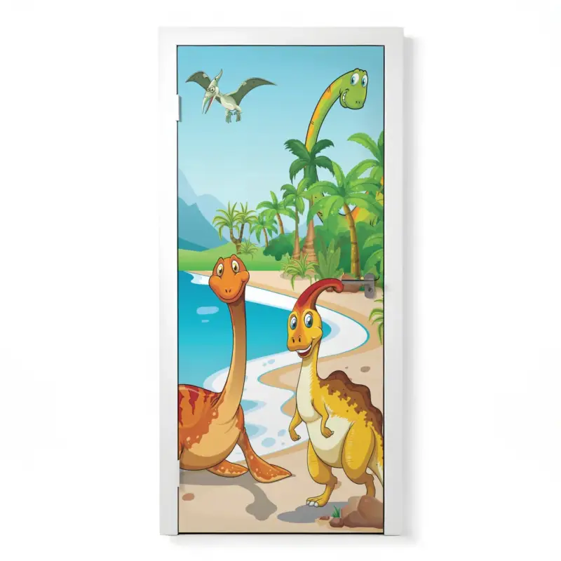 Türposter Kinderzimmer Selbstklebend Neue Ware