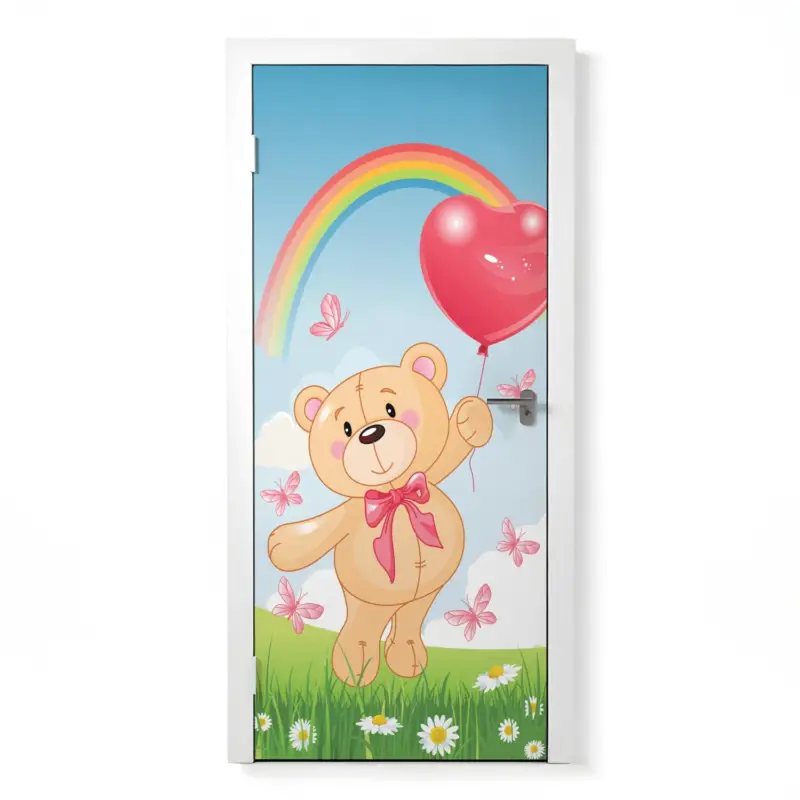 Türposter Kinderzimmer Selbstklebend Kostenfreie Lieferung