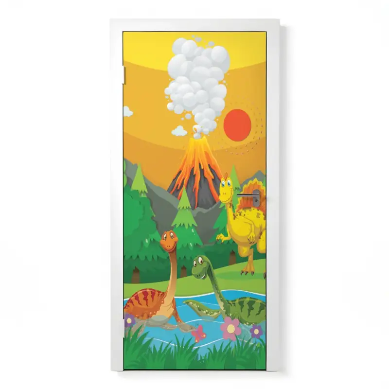 Neu Türposter Kinderzimmer Selbstklebend