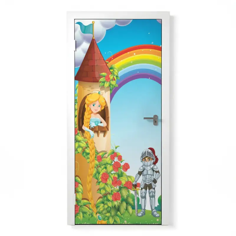Begrenztes Angebot Türposter Kinderzimmer Selbstklebend