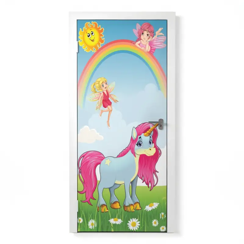 Billig Türposter Kinderzimmer Selbstklebend