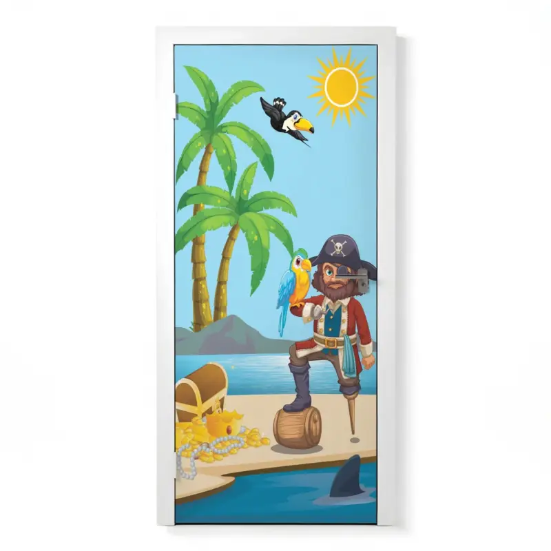 Türposter Kinderzimmer Selbstklebend Abverkauf