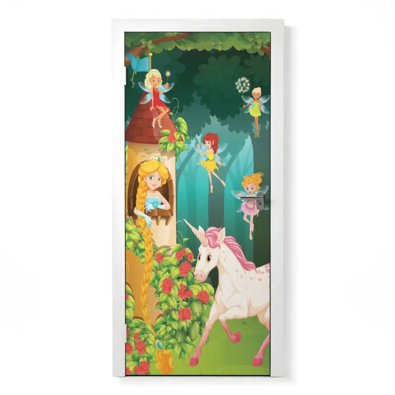 Türposter Kinderzimmer Selbstklebend Angebot