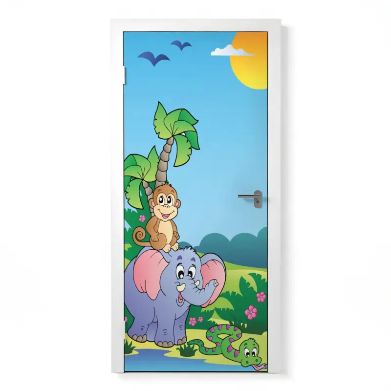 Kracherpreis Türposter Kinderzimmer Selbstklebend
