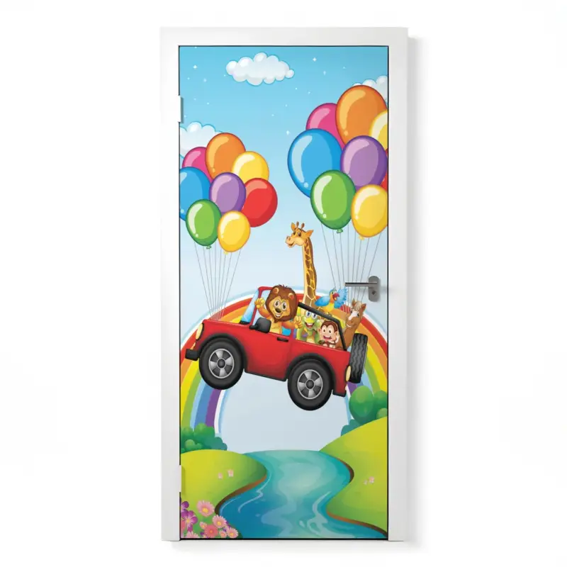 Türposter Kinderzimmer Selbstklebend Neu Im Sortiment