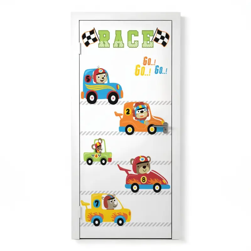 Türposter Kinderzimmer Selbstklebend Sonderangebot