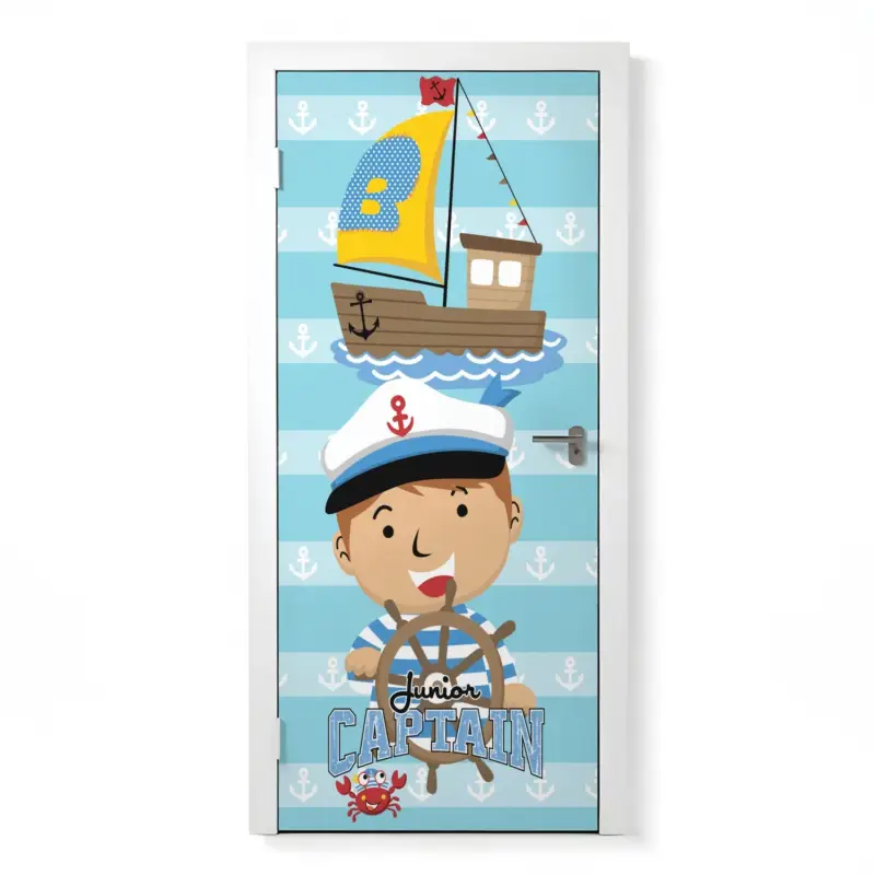 Türposter Kinderzimmer Selbstklebend Finale Aktion