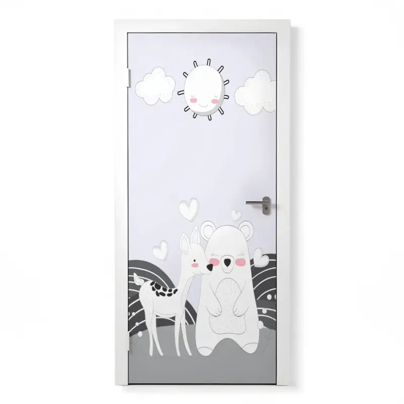 Türposter Kinderzimmer Selbstklebend Knallerangebot