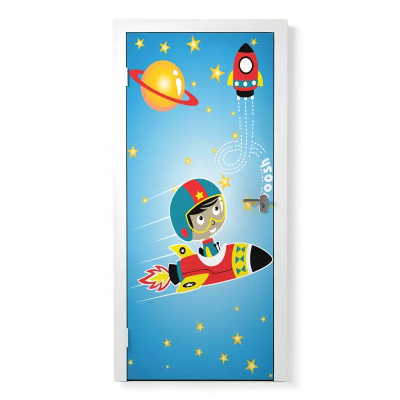 Türposter Kinderzimmer Selbstklebend Abverkauf