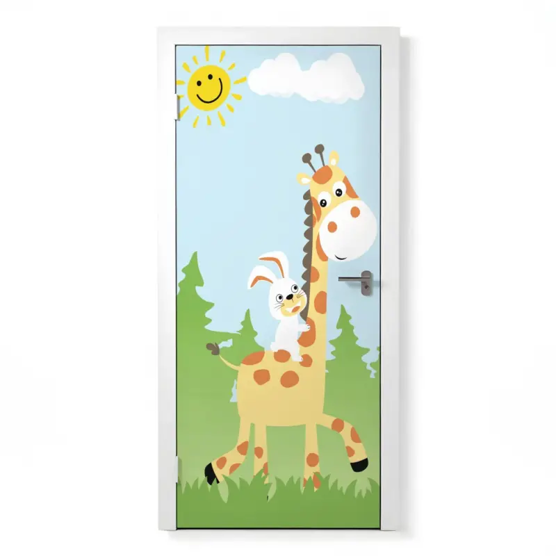 Türposter Kinderzimmer Selbstklebend Expressversand