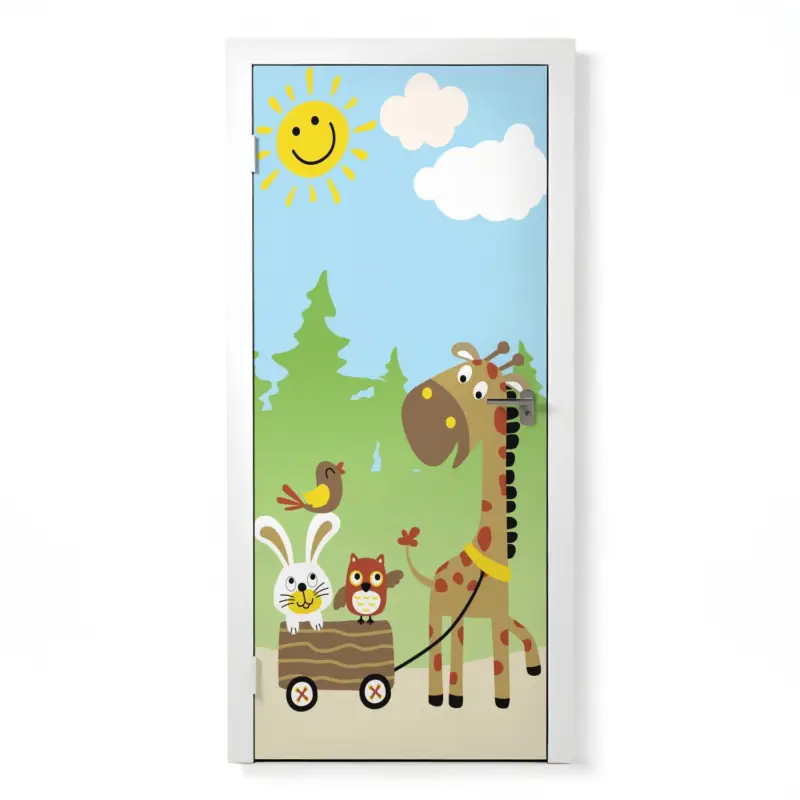 Türposter Kinderzimmer Selbstklebend Preiswert
