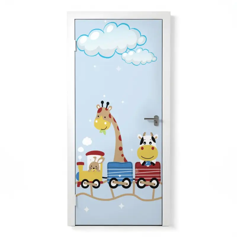 Sonderangebot Türposter Kinderzimmer Selbstklebend