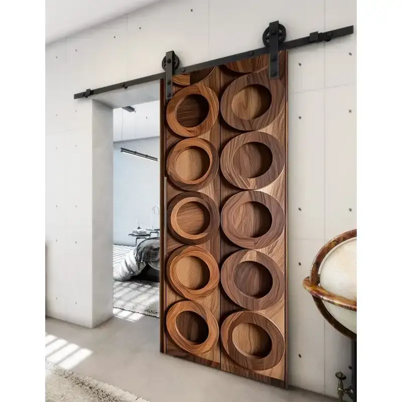 Zertifiziert Holzschiebetür Barn-Line - Holzkunst Model 2046