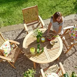 Preisknaller Yorkshire Garten-Ausziehtisch Cambridge D