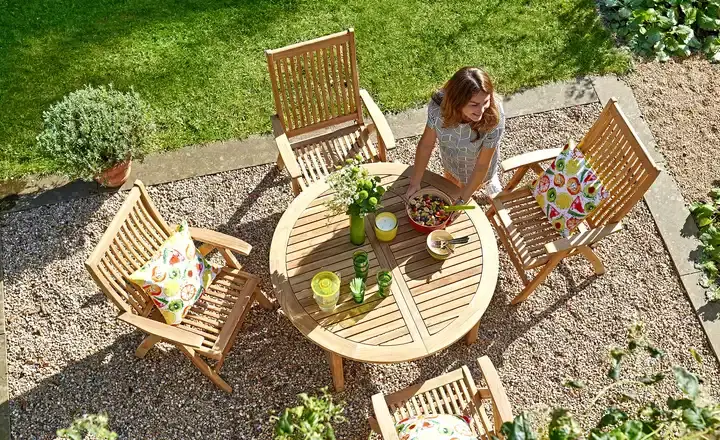 Preisknaller Yorkshire Garten-Ausziehtisch Cambridge D