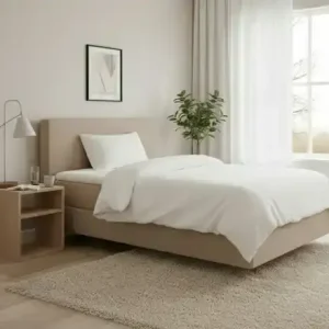 Boxspringbett 140x200 in beige Angebot