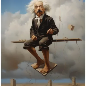 Super-Preis Selbstklebendes Poster Schwebende Gedanken 61 x 91,5 cm