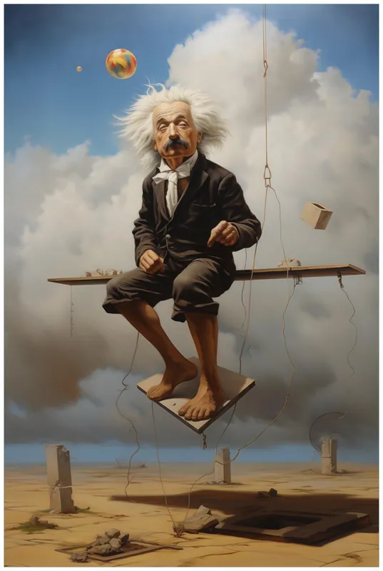 Super-Preis Selbstklebendes Poster Schwebende Gedanken 80 x 200 cm