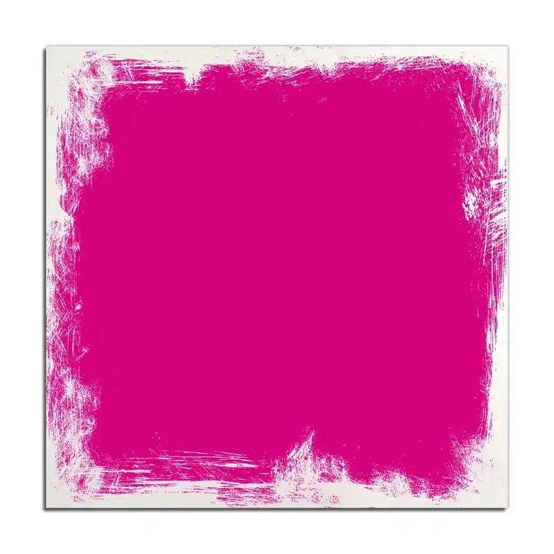 Preis Gesenkt Holzbild Pink 40 x 40 cm