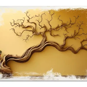 Top-Seller Holzbild Lebensbaum Skulptur 60 x 90 cm