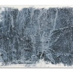 Sonderangebot Holzbild Alte graue Steinwand 50 x 50 cm