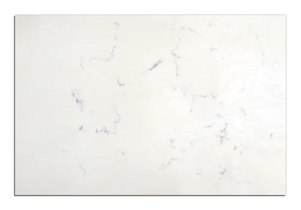 Holzbild Weiße Marmor-Optik 60 x 90 cm Kostenfreie Lieferung