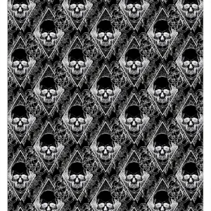 Selbstklebendes Poster Totenkopf-Muster 70 x 100 cm Preisreduziert