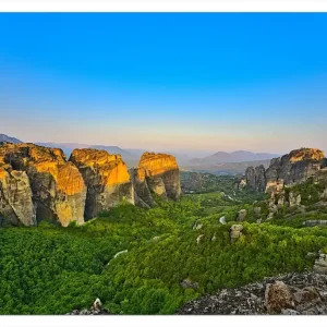 Günstig Selbstklebendes Poster Griechische Berglandschaft 70 x 100 cm