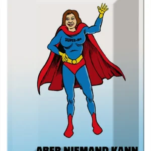 Metallbild Blechschild Spruch 20x30cm Mama kann vieles ersetzen 20 x 30 cm Preisreduziert