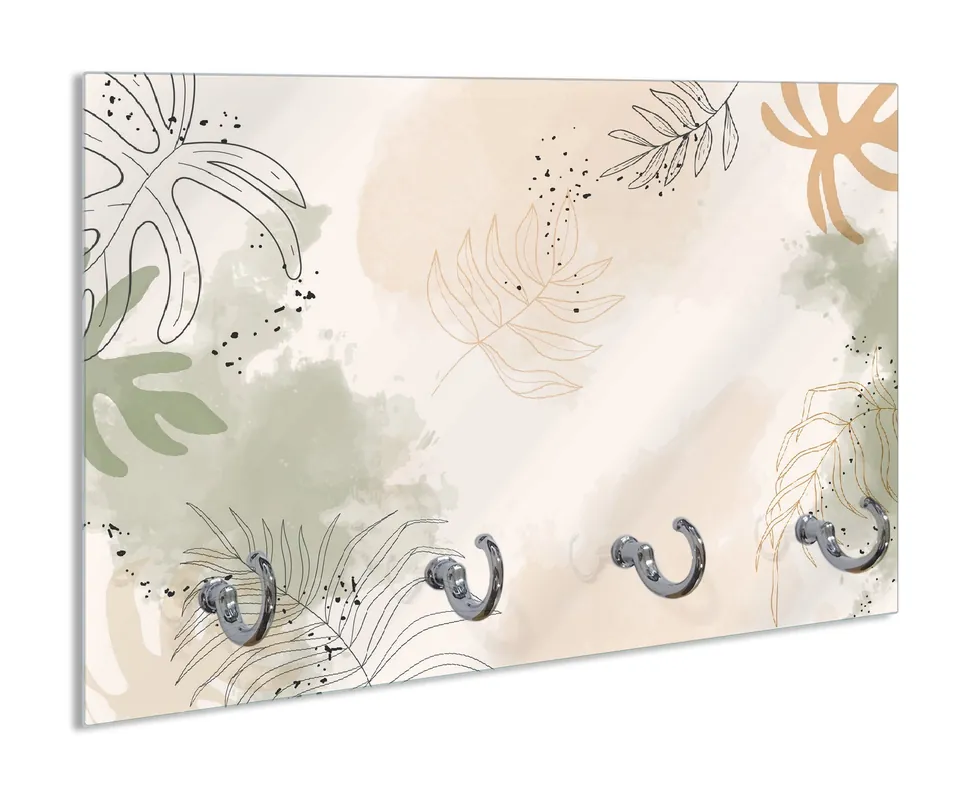 Gratis Versand Schlüsselbrett Botanisches Aquarell