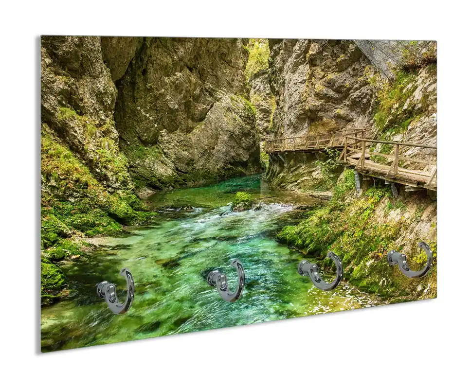Schlüsselbrett Durch die Klamm Highlight