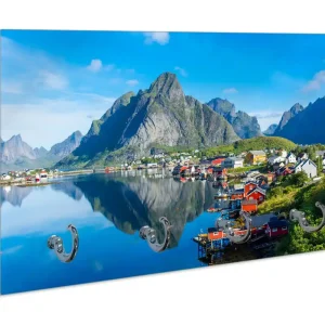 Bestpreis Schlüsselbrett Skandinavisches Bergpanorama