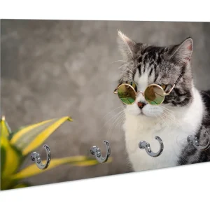 Schlüsselbrett Katze mit Stil Günstig