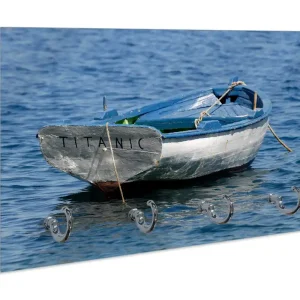 Schlüsselbrett Kleines Ruderboot Nur Für Kurze Zeit